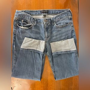 Banana Republic cropped/cuffed jeans